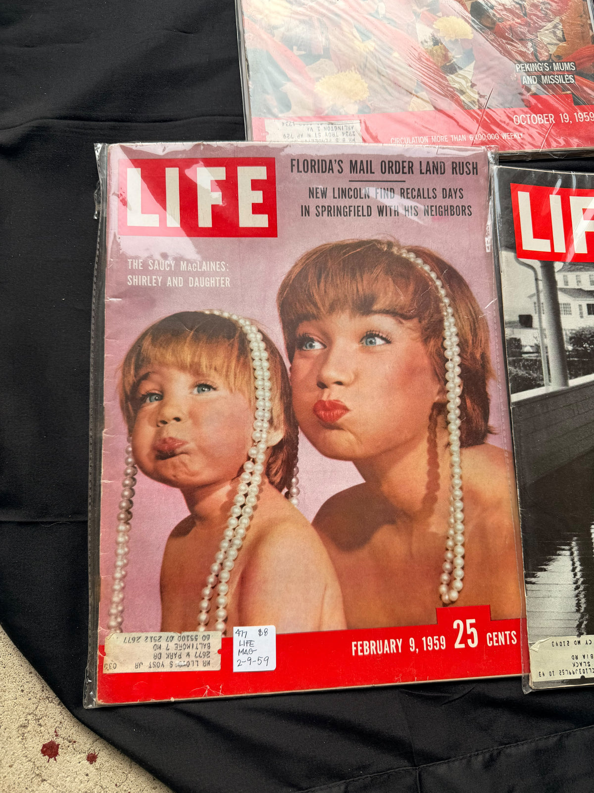 5 LIFE Magazines 1939-1969 USS Iowa WWII Ted Kennedy Chappaquiddick MacLaine Lot