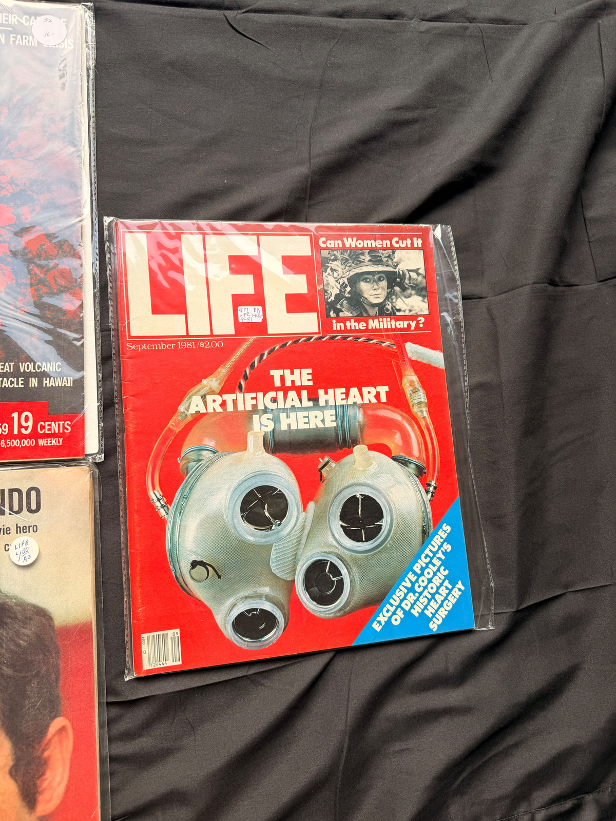 5 LIFE Magazines 1959-1981 Jane Fonda Barbarella Belmondo Oscars IRA Heart Lot