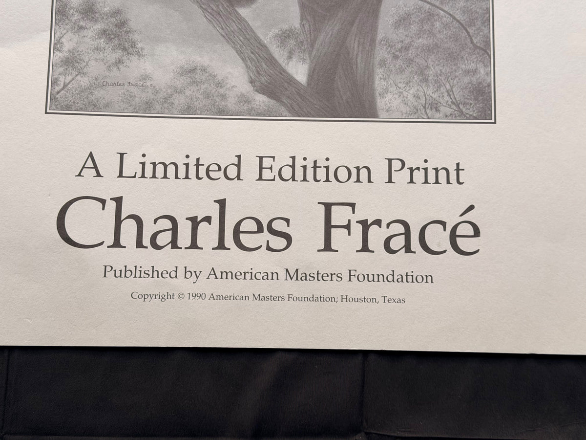 Vintage Charles Frace Signed Koala Print Ambassadors 1990 Limited Edition COA