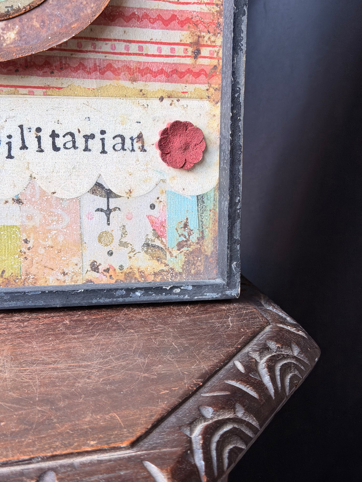 Kelly Rae Roberts Creative Co-Op Bird Wall Art Become A Possibilitarian 16x16