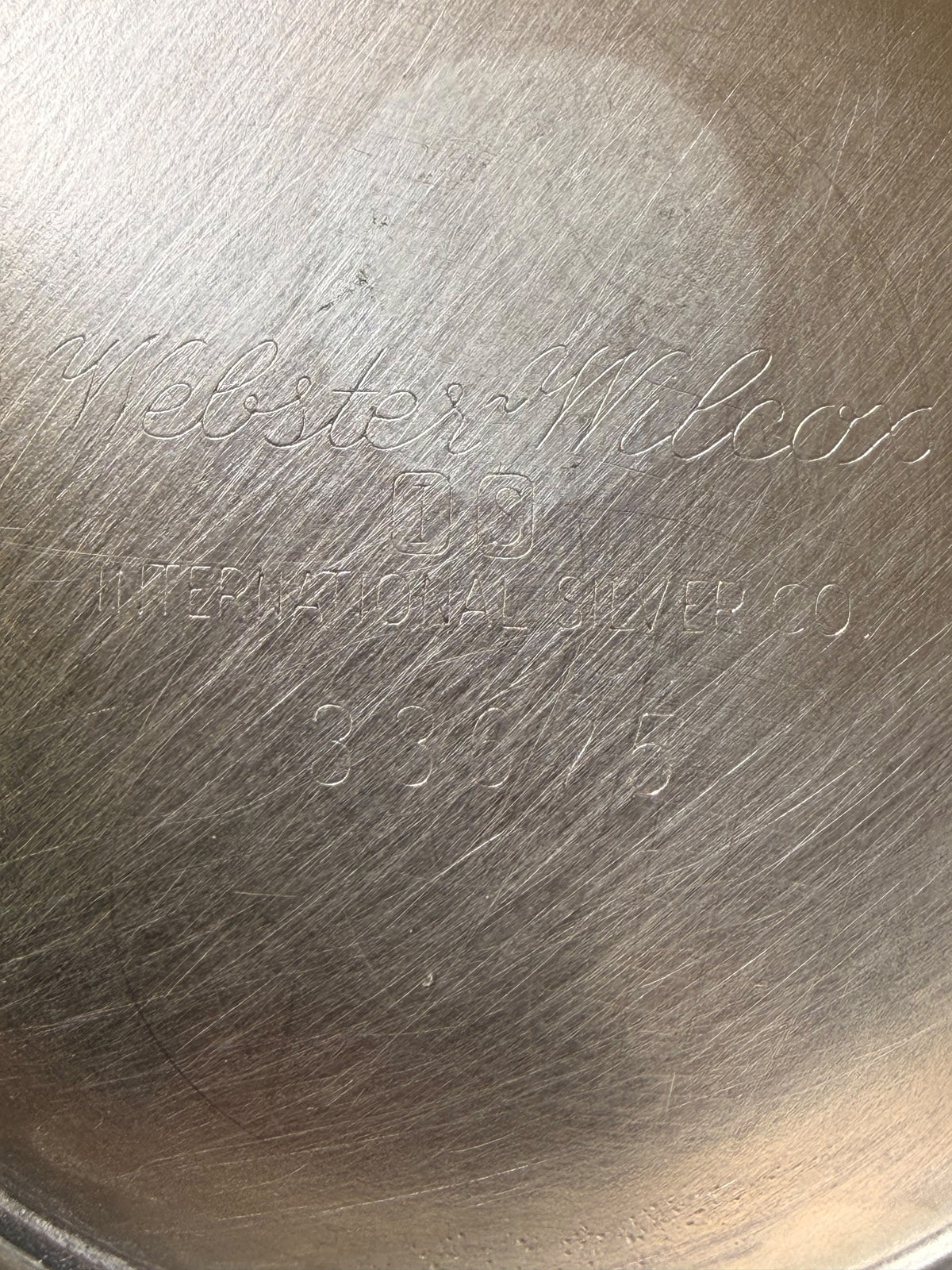 Vintage Webster Wilcox Silverplate Paul Revere Footed Bowl 5in Intl Silver 336/5