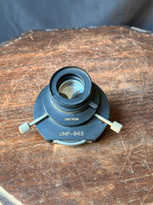 Vintage Unitron UMP-943 Microscope Phase Contrast Turret Condenser 1.25 Iris