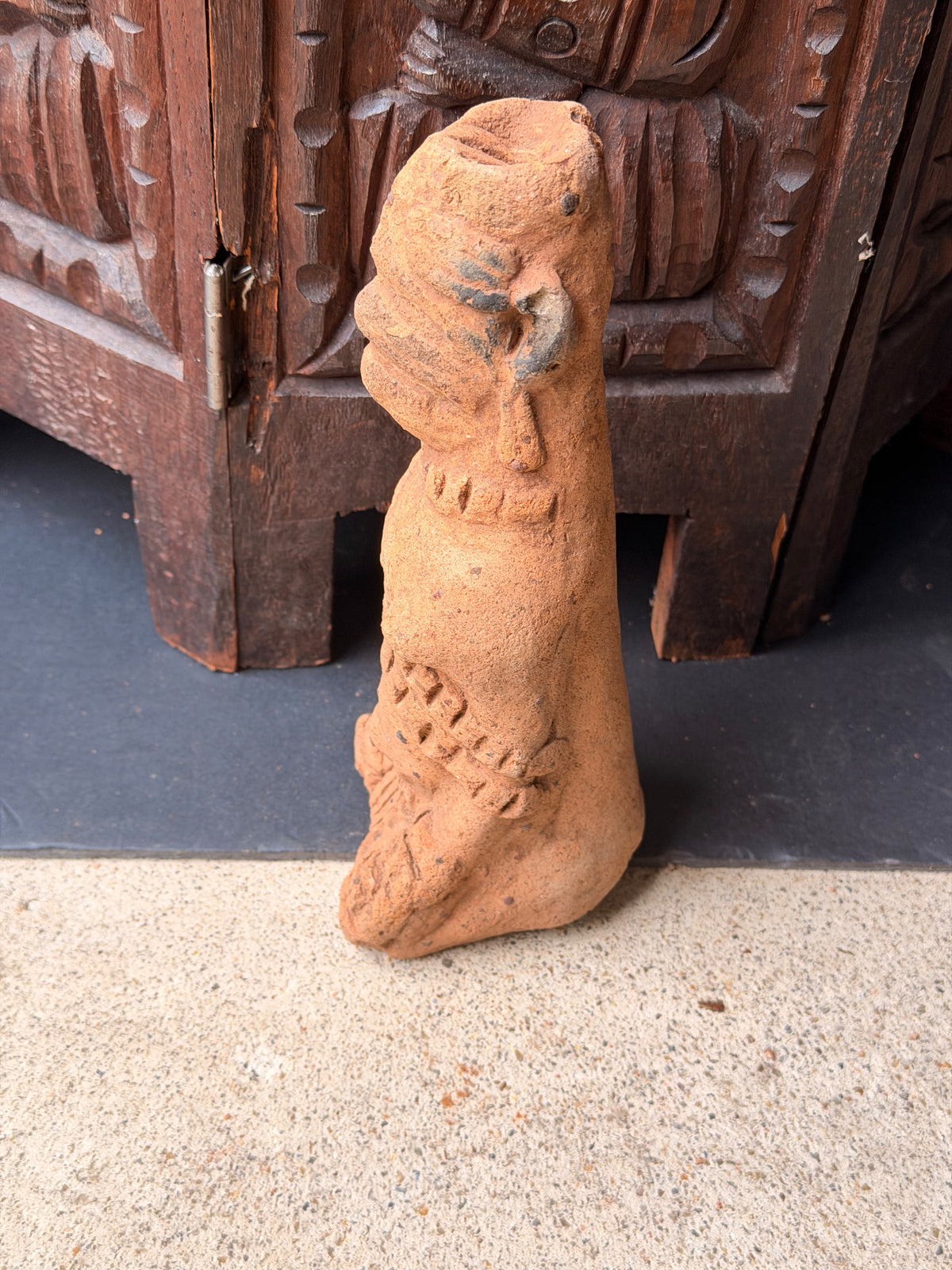 Koma Terracotta Figure Northern Ghana Ex Barnes 8in – Age Untested