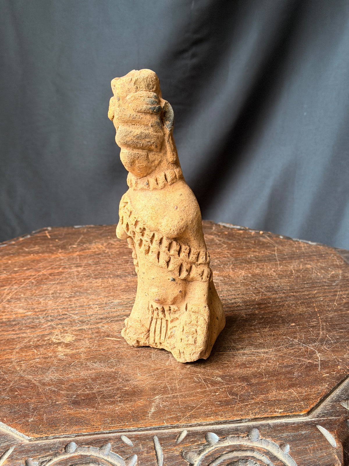 Koma Terracotta Figure Northern Ghana Ex Barnes 8in – Age Untested