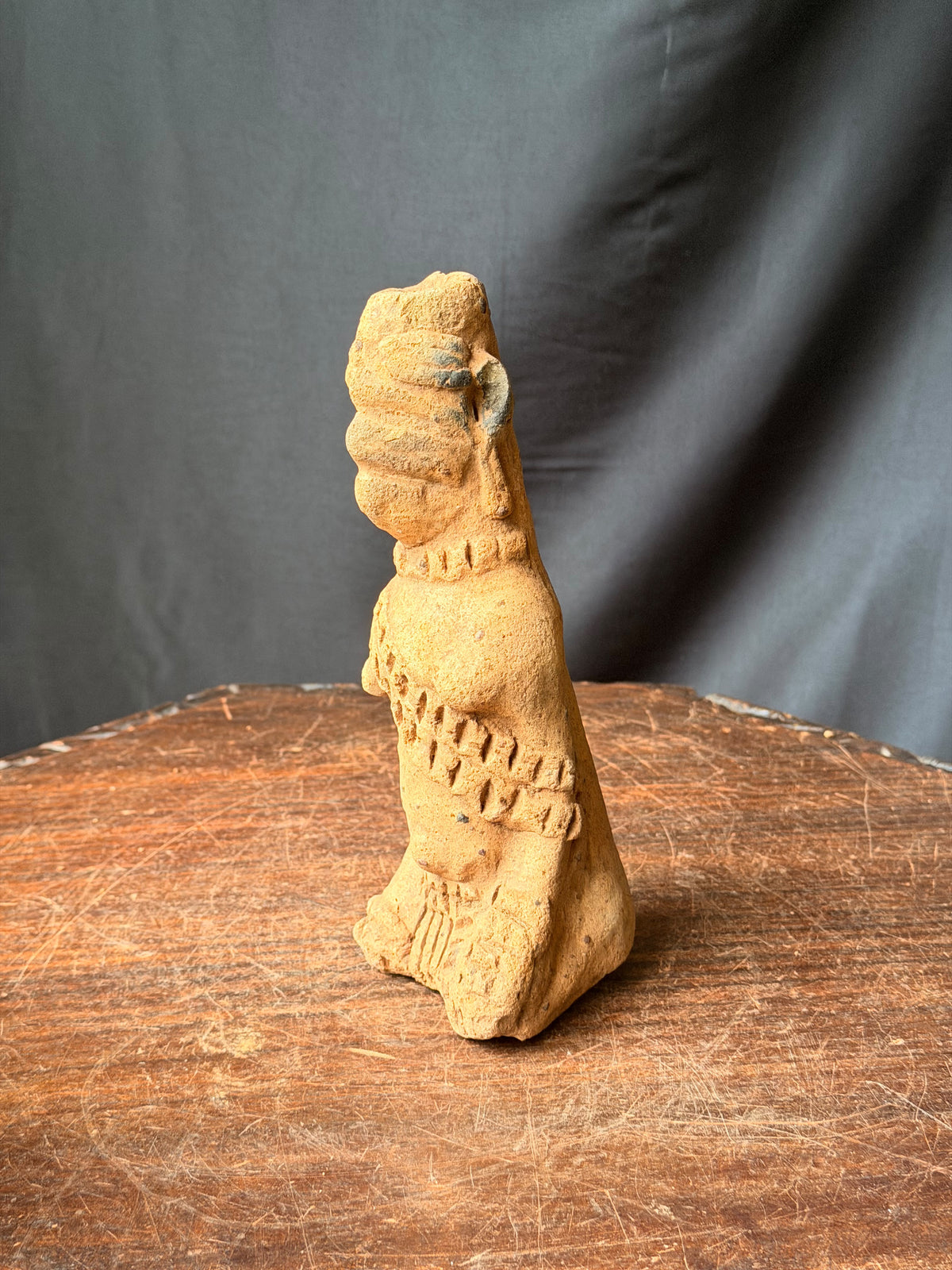 Koma Terracotta Figure Northern Ghana Ex Barnes 8in – Age Untested