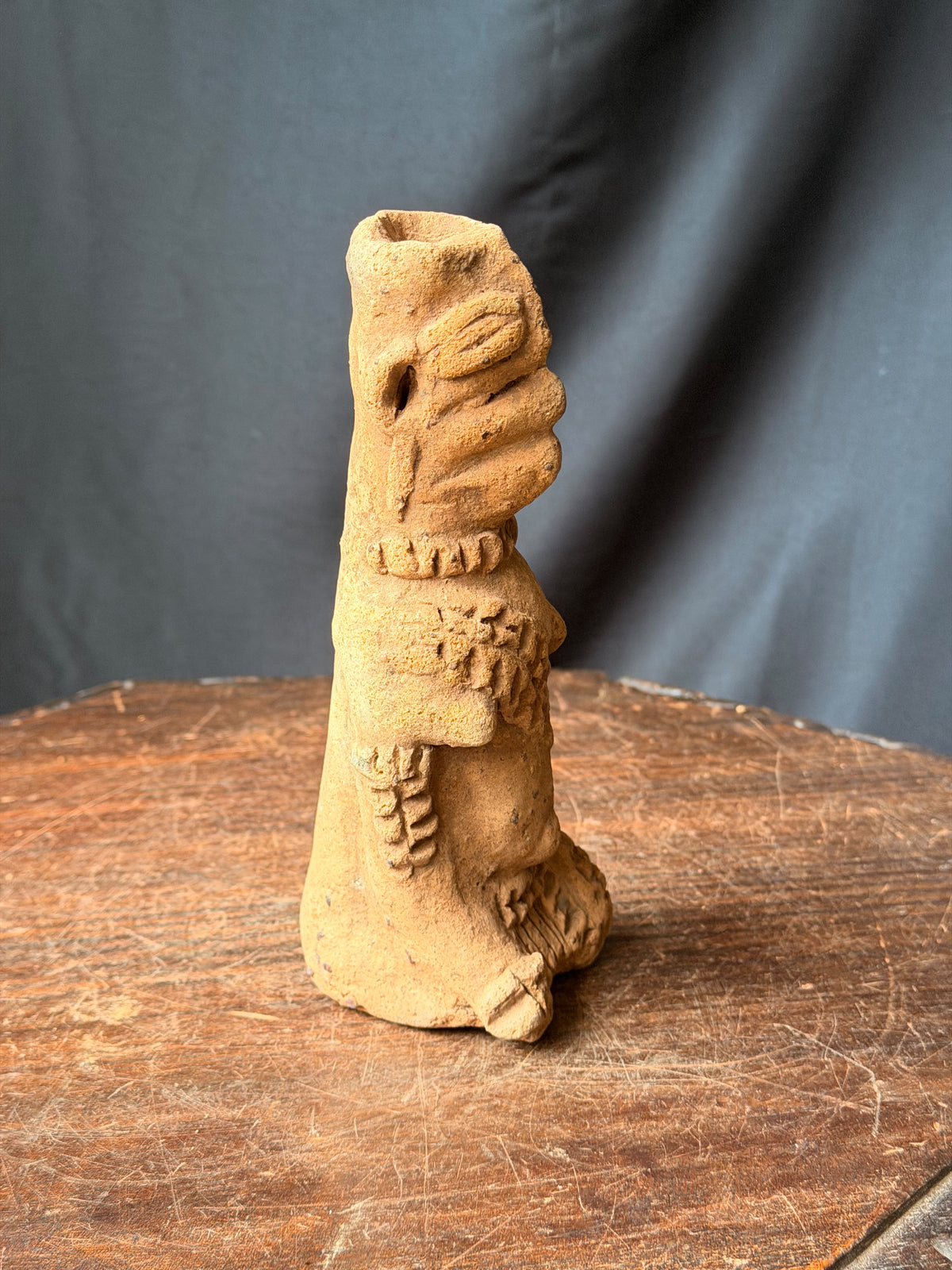 Koma Terracotta Figure Northern Ghana Ex Barnes 8in – Age Untested