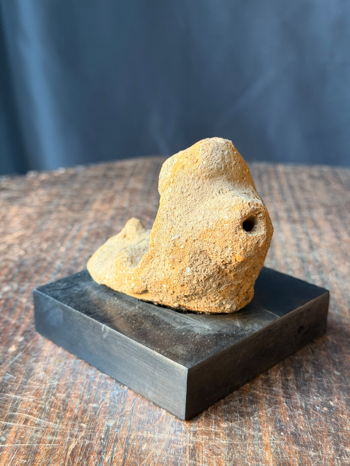 Nok Sokoto Terracotta Seated Ape-like Figure Ex Barnes 3.5in - Age Untested