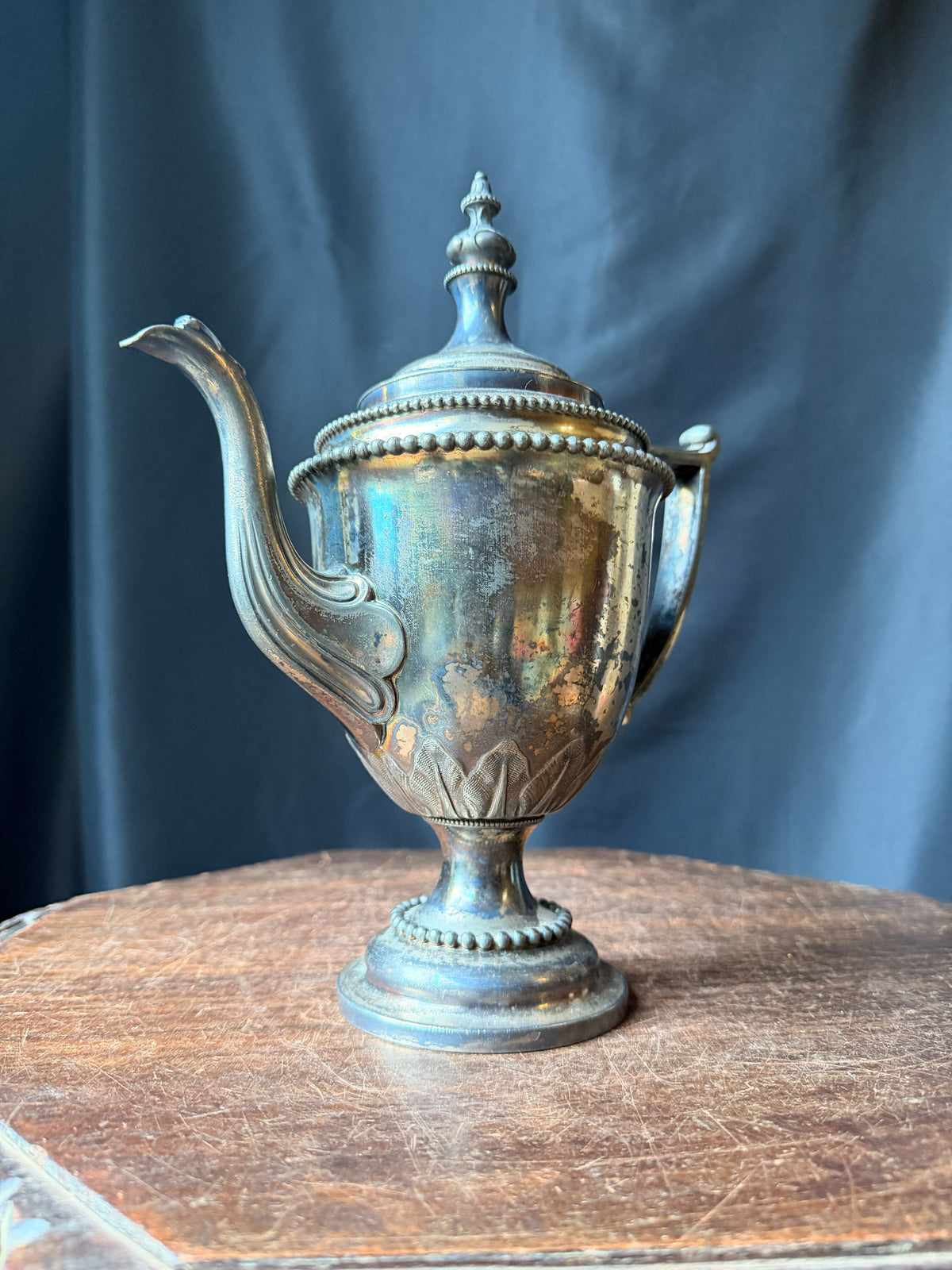 Victorian Reed & Barton Silverplate Coffee Pot Eagle Spout Pattern 1927 10.5in