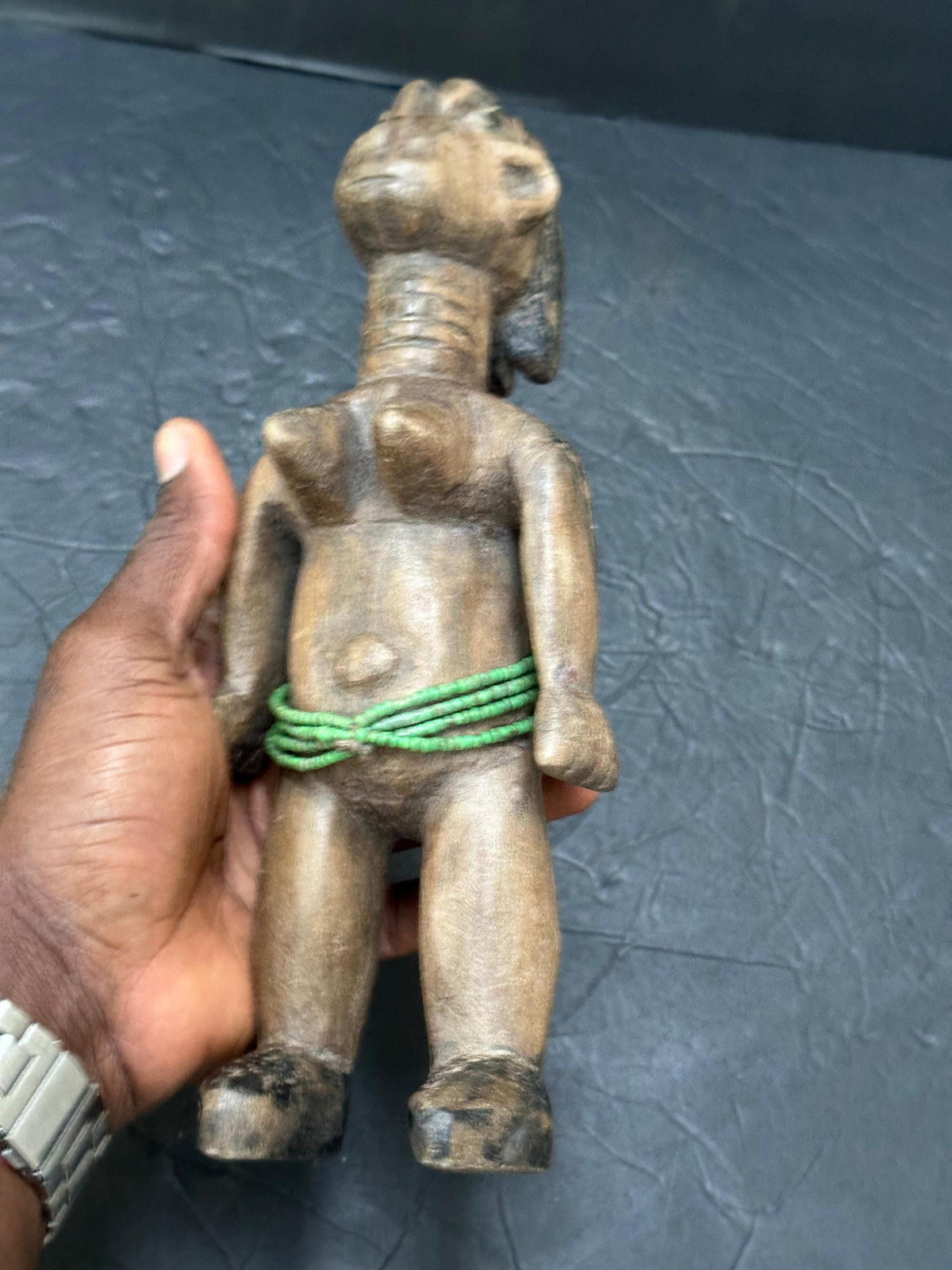 Vintage Ewe Doll (Togo, West Africa) - Fertility and Ancestral Art - 11" Tall | African Tribal Art Decor