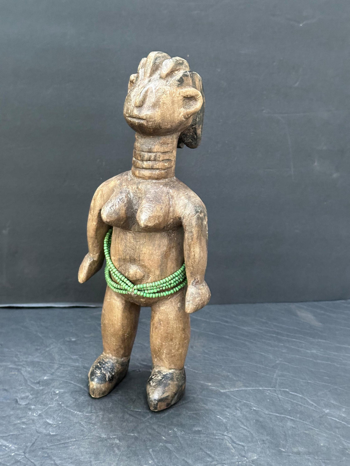 Vintage Ewe Doll (Togo, West Africa) - Fertility and Ancestral Art - 11" Tall | African Tribal Art Decor