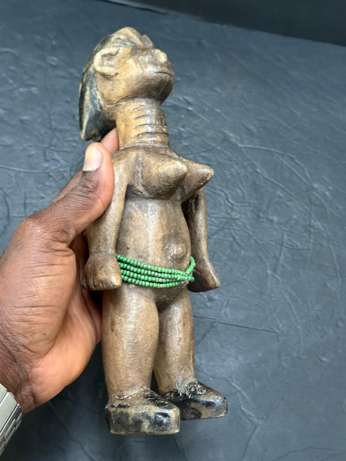 Vintage Ewe Doll (Togo, West Africa) - Fertility and Ancestral Art - 11" Tall | African Tribal Art Decor