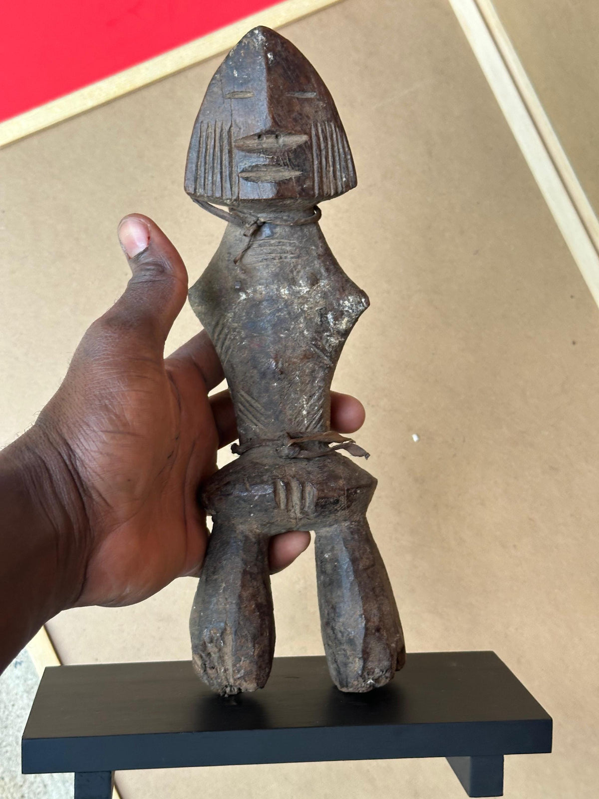 Vintage Losso Tribal Figure - A Powerful and Protective African Ritual Object