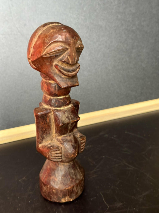 Vintage Songye Nkisi Power Figure: African Tribal Art, Congo, 7.5"