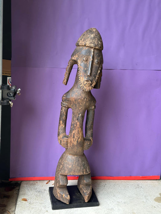Vintage Dukuum Figure from the Ham People of Nigeria 27" | African Tribal Art Decor