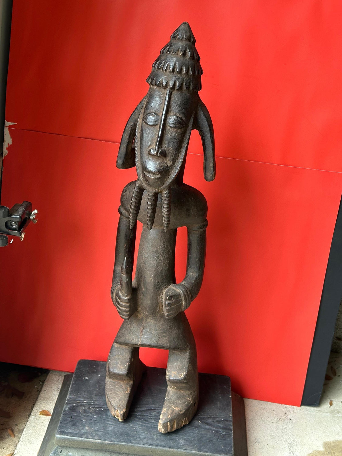 Vintage Dukuum Figure from the Ham People of Nigeria 28.5" | African Tribal Art Decor