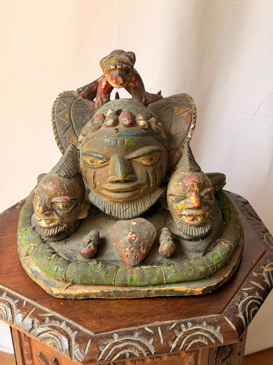 Yoruba Egungun Altar Superstructure Plateau African Tribal Art Sculpture 14"