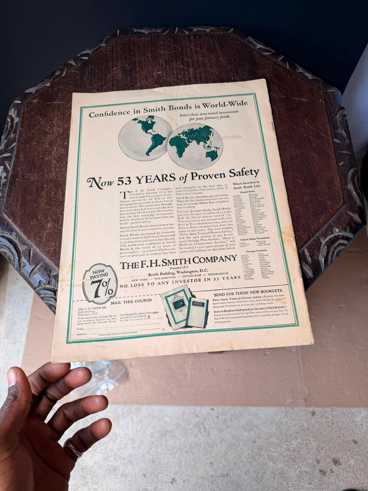 1925 Christian Herald Magazine December 26 Illustrated Ads Periodical Art