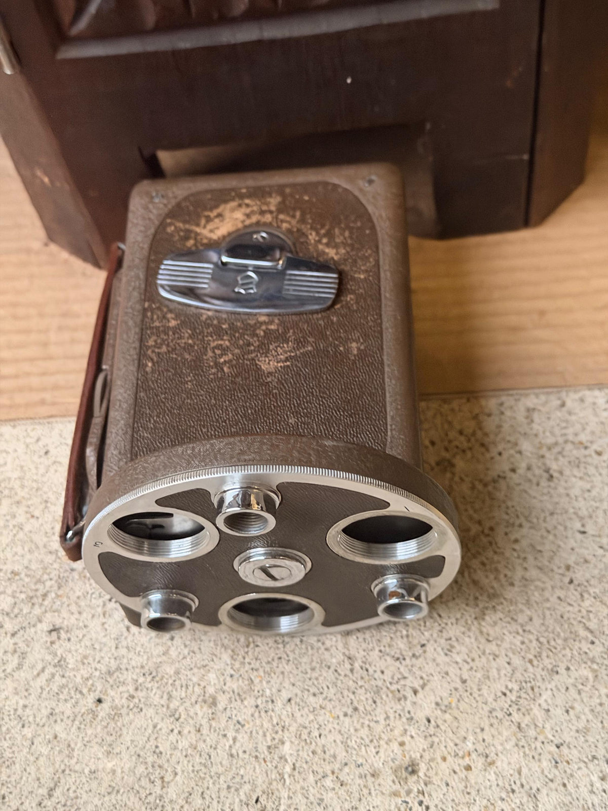 Vintage Bell & Howell Filmo Auto Master 16mm Movie Camera Turret Body MCM