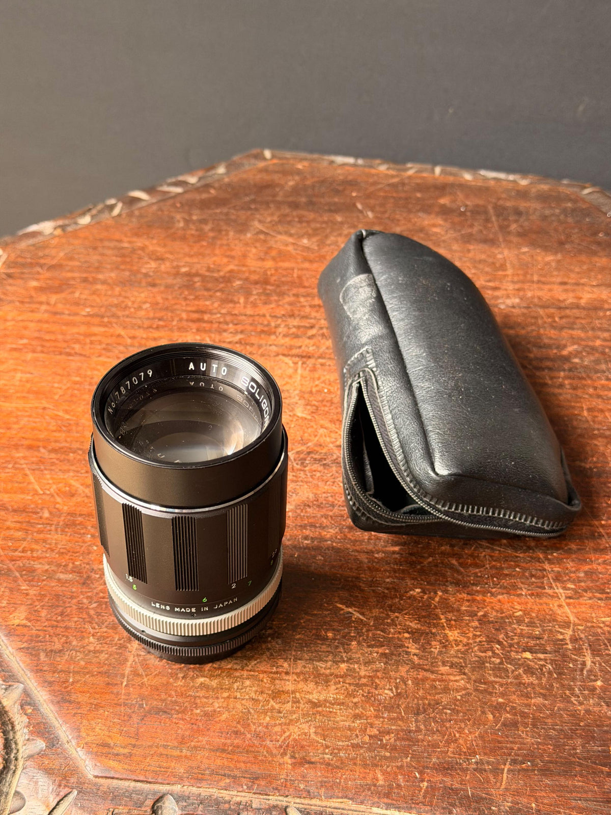 Vintage Soligor 135mm f/2.8 Telephoto Lens Canon FL Mount Japan 4.2x2.5"
