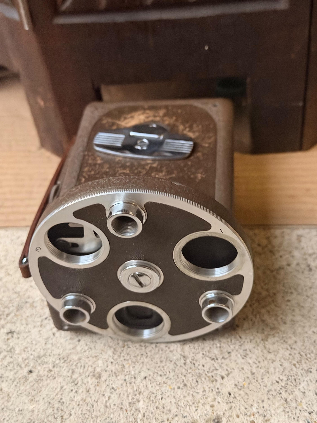Vintage Bell & Howell Filmo Auto Master 16mm Movie Camera Turret Body MCM