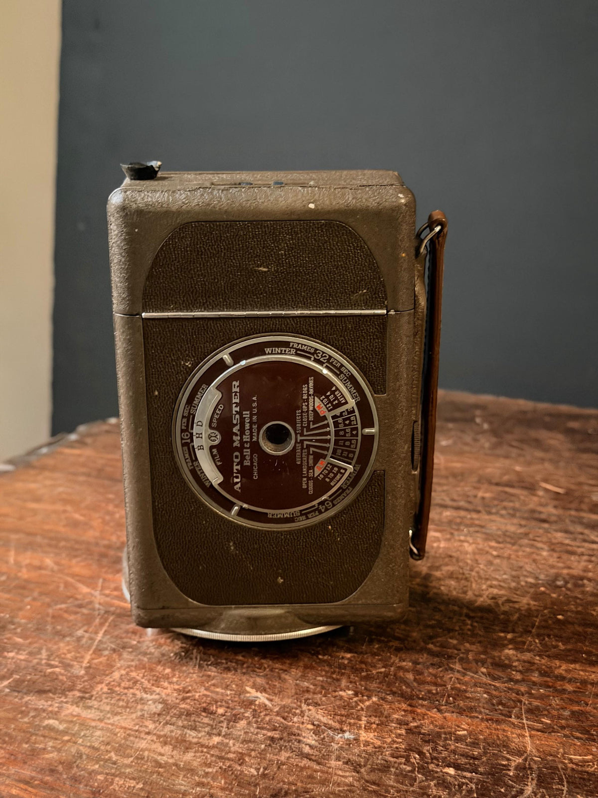 Vintage Bell & Howell Filmo Auto Master 16mm Movie Camera Turret Body MCM